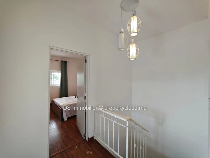 Furnished duplex for rent in Trou aux Biches