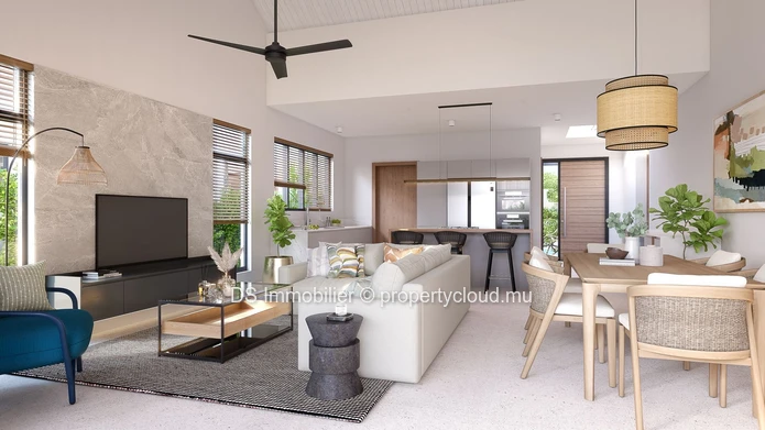 Pds Villa With 3 Bedrooms Accessible To Foreigners For Sale In Grand Baie - Off Plan