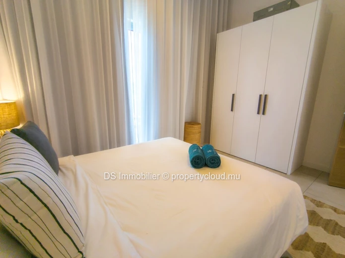 Apartment With 3 Bedroom Garden By The Water For Rent In Grand Gaube - North