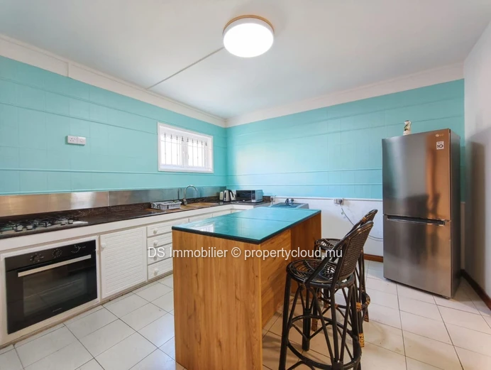 Furnished duplex for rent in Trou aux Biches