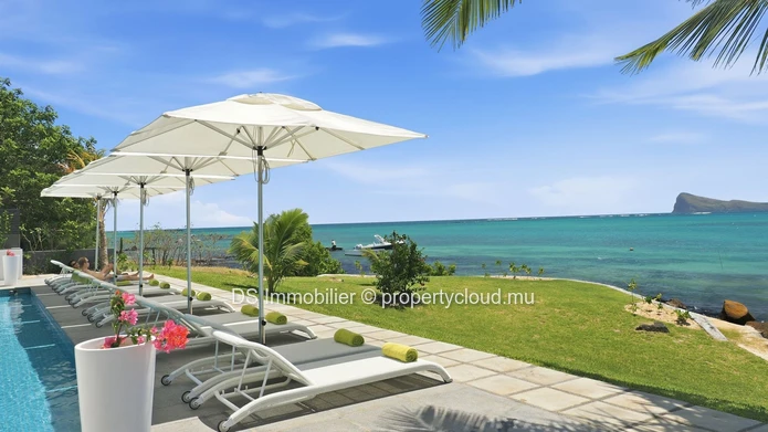 For Rent – Beachfront Apartment – Secure Residence – Cap Malheureux