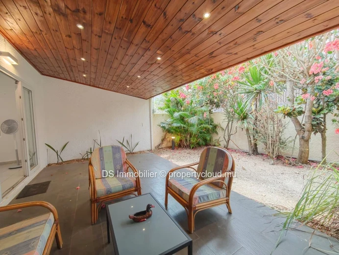 Furnished duplex for rent in Trou aux Biches