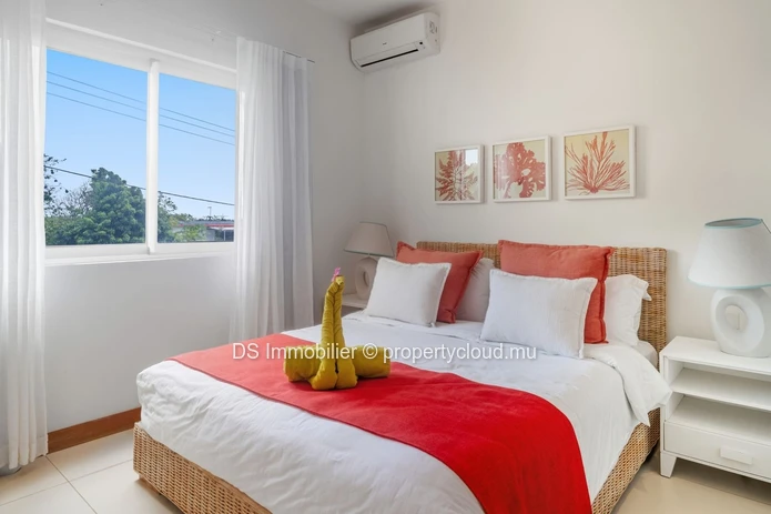 For Rent – Beachfront Apartment – Secure Residence – Cap Malheureux